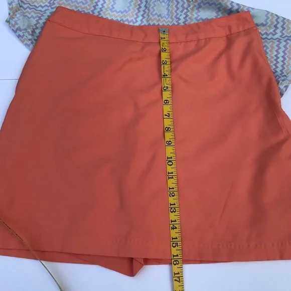Greg Norman Peach Skort Size 6 - Picture 6 of 6